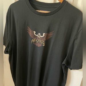 Allsaints Mens Eagle Swoop T shirt Medium NWT